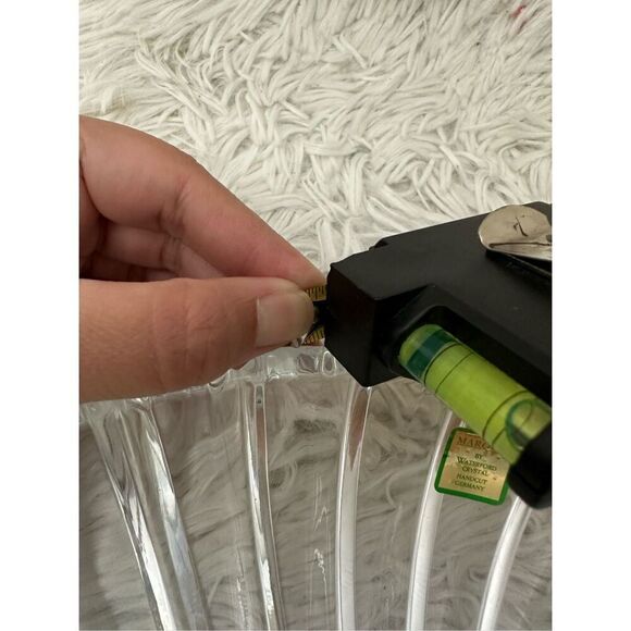 Marquis by Waterford Round Handcut Crystal 3 compartment‎ Serving Appetizer Dish - Picture 11 of 11